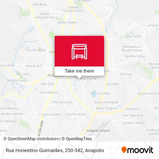 Rua Honestino Guimarães, 250-342 map