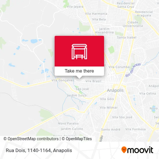 Rua Dois, 1140-1164 map
