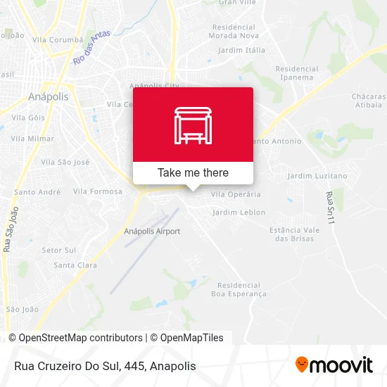 Rua Cruzeiro Do Sul, 445 map