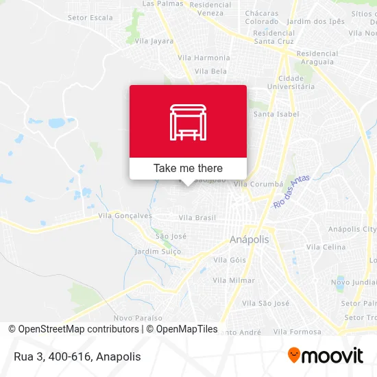 Rua 3, 400-616 map