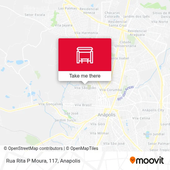Rua Rita P Moura, 117 map