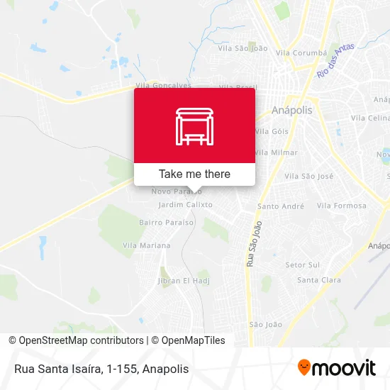 Rua Santa Isaíra, 1-155 map