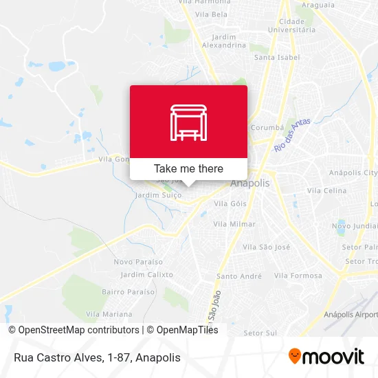 Rua Castro Alves, 1-87 map