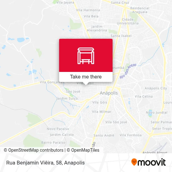 Rua Benjamin Viêira, 58 map