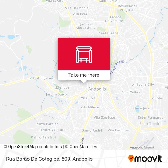 Rua Barão De Cotegipe, 509 map