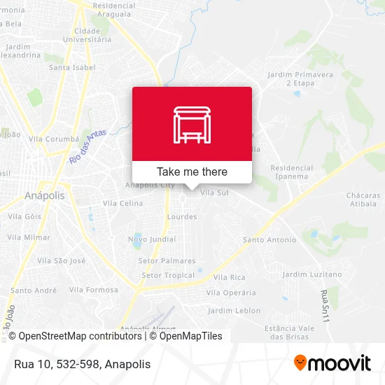 Rua 10, 532-598 map