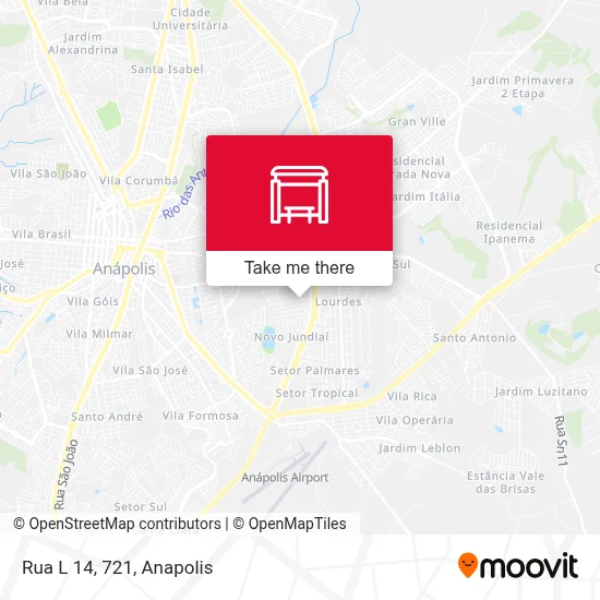Rua L 14, 721 map