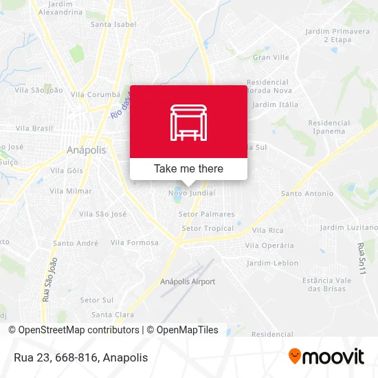 Rua 23, 668-816 map