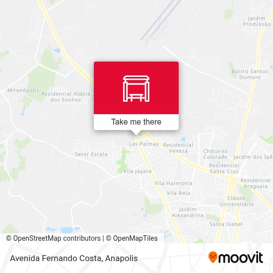 Avenida Fernando Costa map
