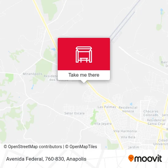 Avenida Federal, 760-830 map