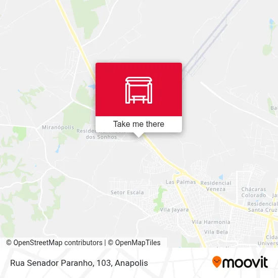 Rua Senador Paranho, 103 map