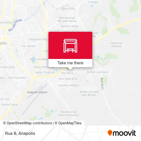 Rua B map