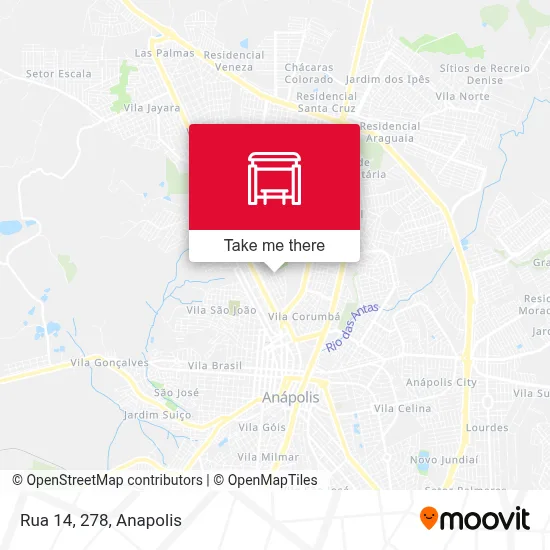 Rua 14, 278 map