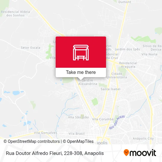 Rua Doutor Alfredo Fleuri, 228-308 map