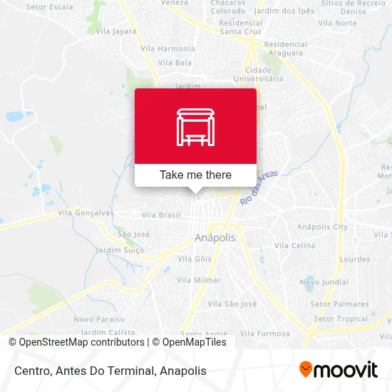Centro, Antes Do Terminal map