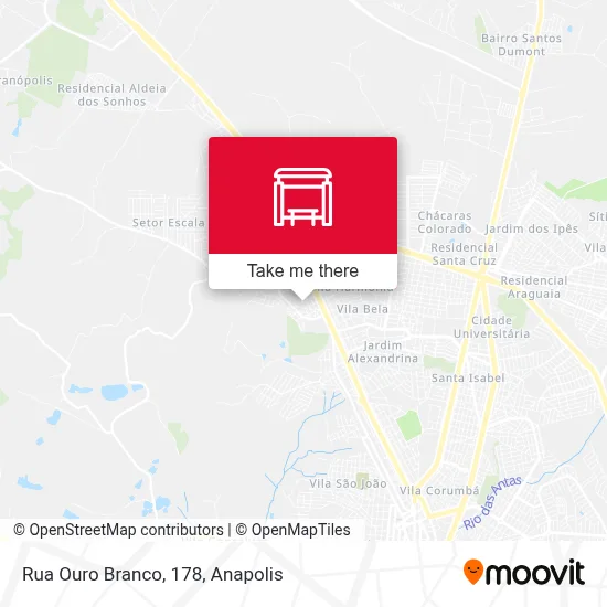 Rua Ouro Branco, 178 map
