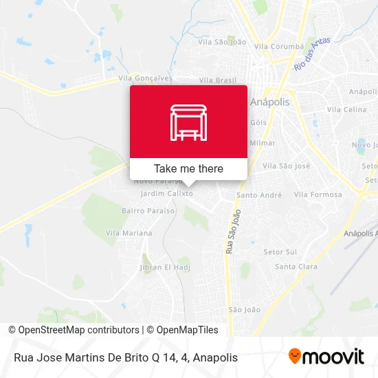Rua Jose Martins De Brito Q 14, 4 map