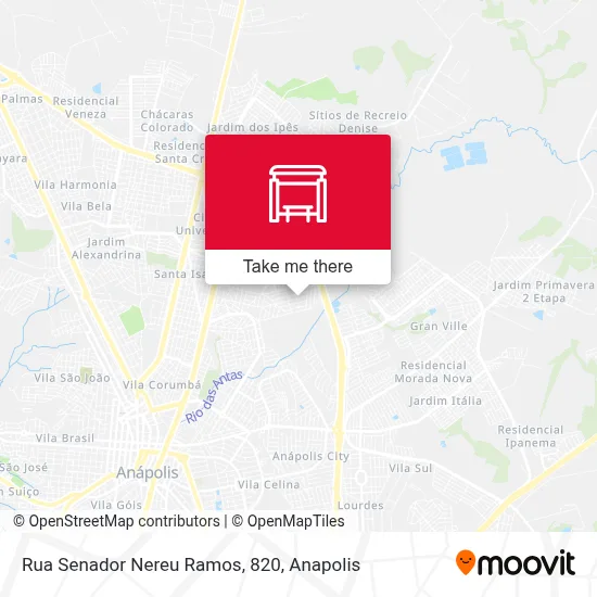 Rua Senador Nereu Ramos, 820 map