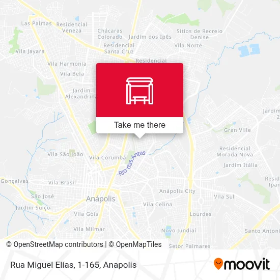Rua Miguel Elías, 1-165 map