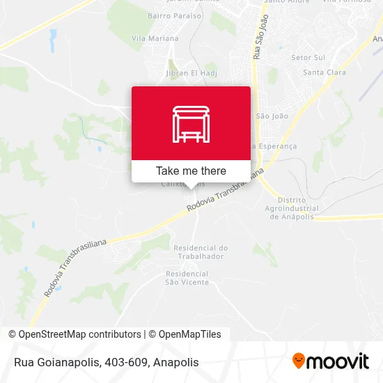 Rua Goianapolis, 403-609 map