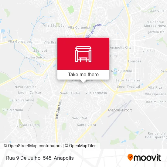 Rua 9 De Julho, 545 map