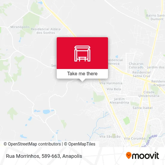 Rua Morrinhos, 589-663 map