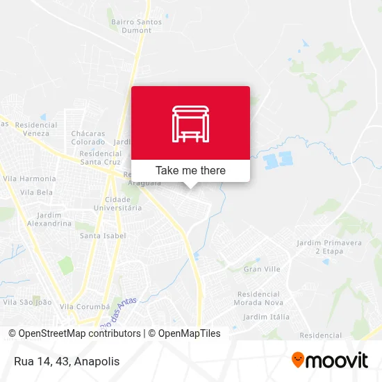 Rua 14, 43 map