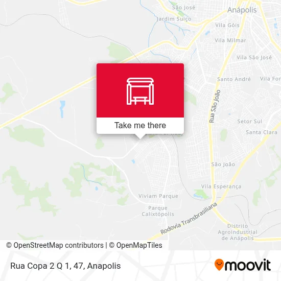 Rua Copa 2 Q 1, 47 map
