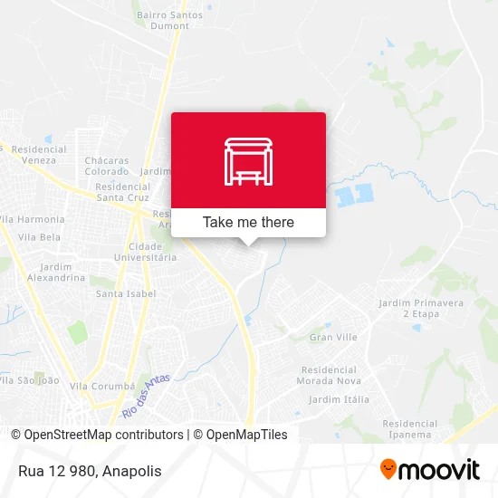Rua 12 980 map
