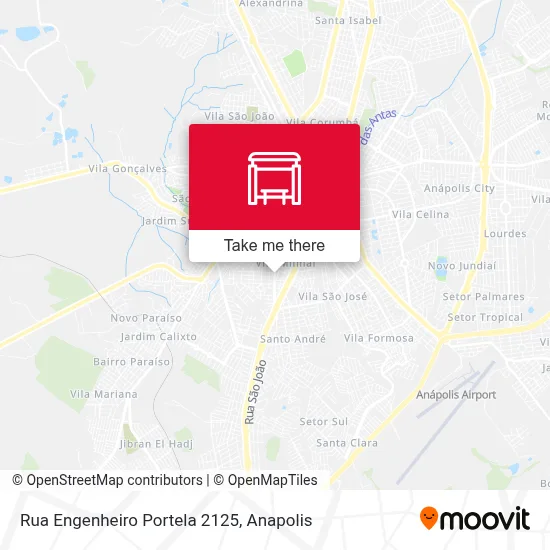 Rua Engenheiro Portela 2125 map