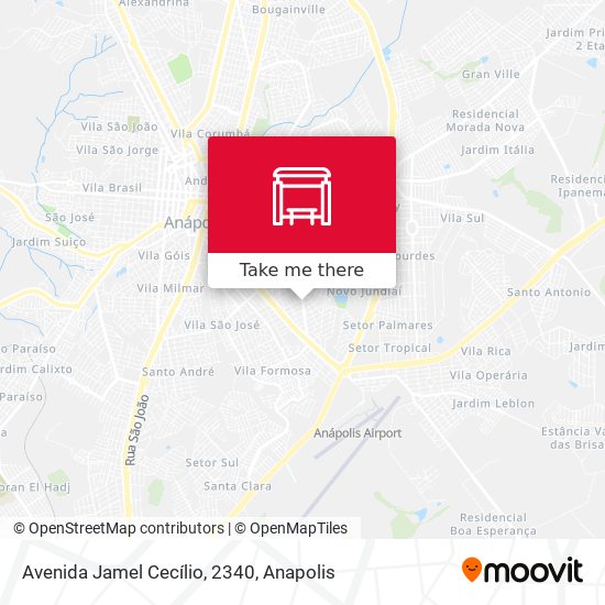 Avenida Jamel Cecílio, 2340 map
