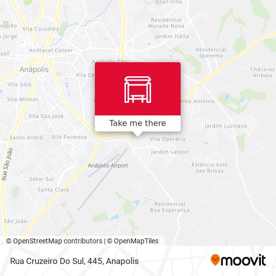 Rua Cruzeiro Do Sul, 445 map