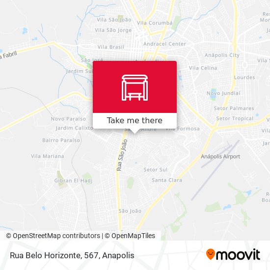 Rua Belo Horizonte, 567 map