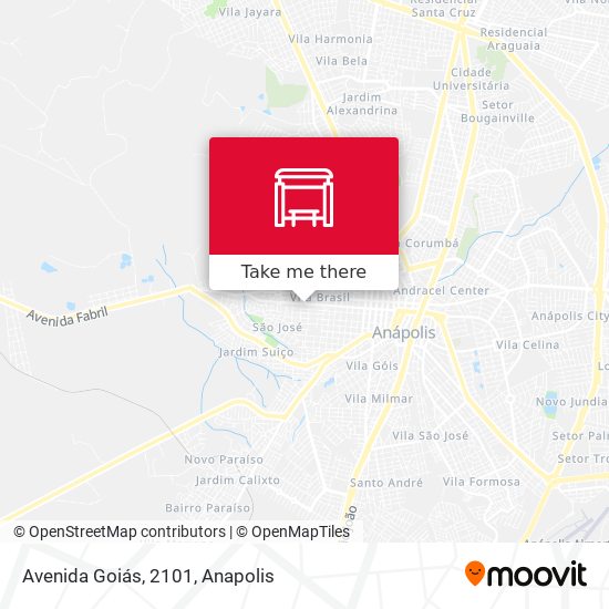 Avenida Goiás, 2101 map