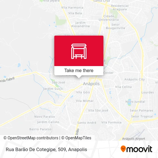 Rua Barão De Cotegipe, 509 map