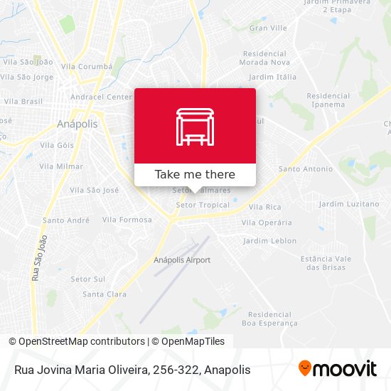 Rua Jovina Maria Oliveira, 256-322 map