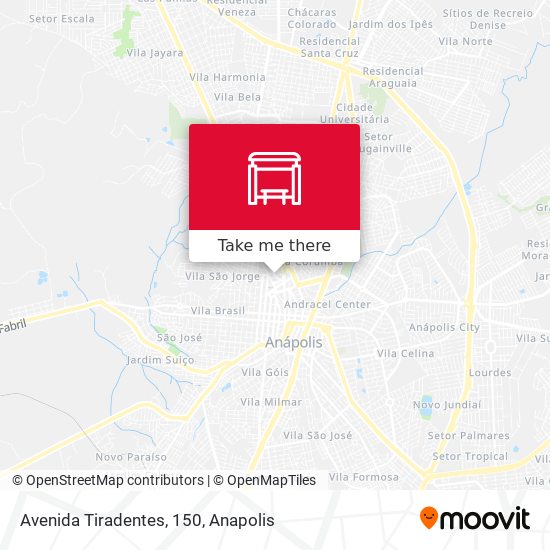 Avenida Tiradentes, 150 map