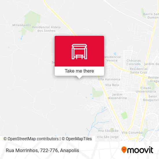 Rua Morrinhos, 722-776 map