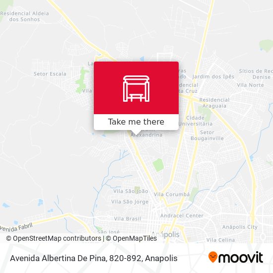 Avenida Albertina De Pina, 820-892 map