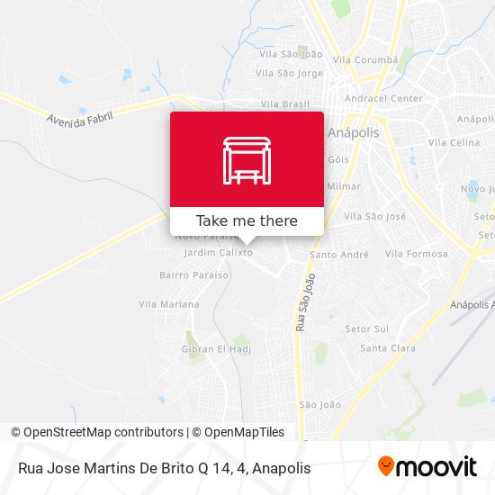 Rua Jose Martins De Brito Q 14, 4 map