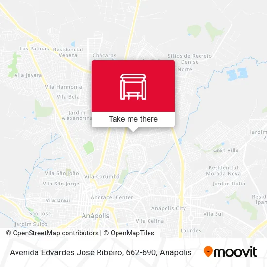 Avenida Edvardes José Ribeiro, 662-690 map