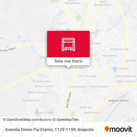 Avenida Divino Pai Eterno, 1129-1199 map