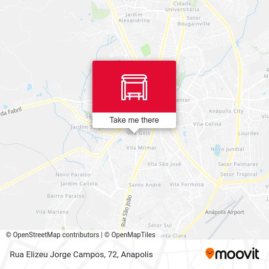 Rua Elizeu Jorge Campos, 72 map