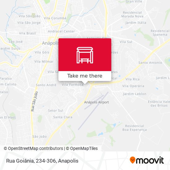 Rua Goiânia, 234-306 map