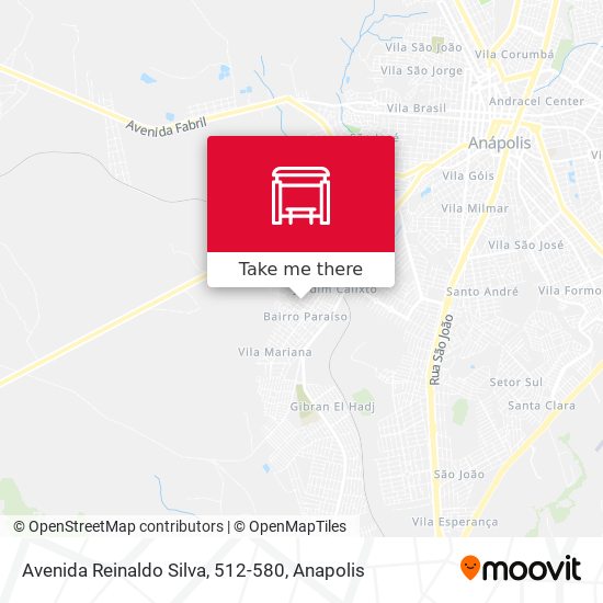 Avenida Reinaldo Silva, 512-580 map
