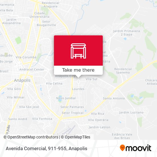 Avenida Comercial, 911-955 map