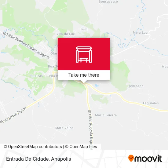 Entrada Da Cidade map