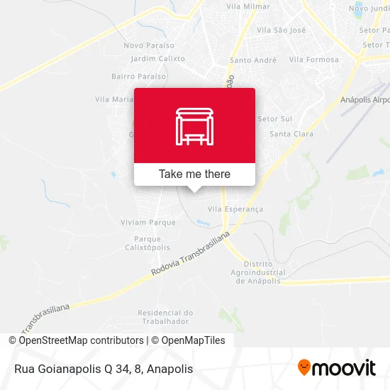 Rua Goianapolis Q 34, 8 map