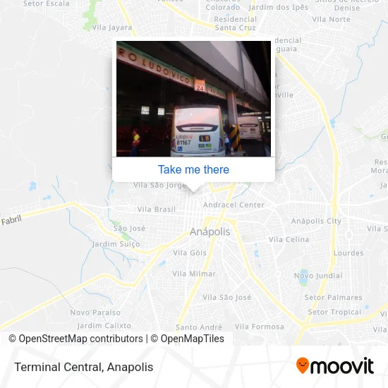 Terminal Central map