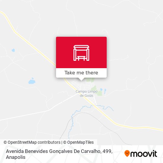 Mapa Avenida Benevides Gonçalves De Carvalho, 499